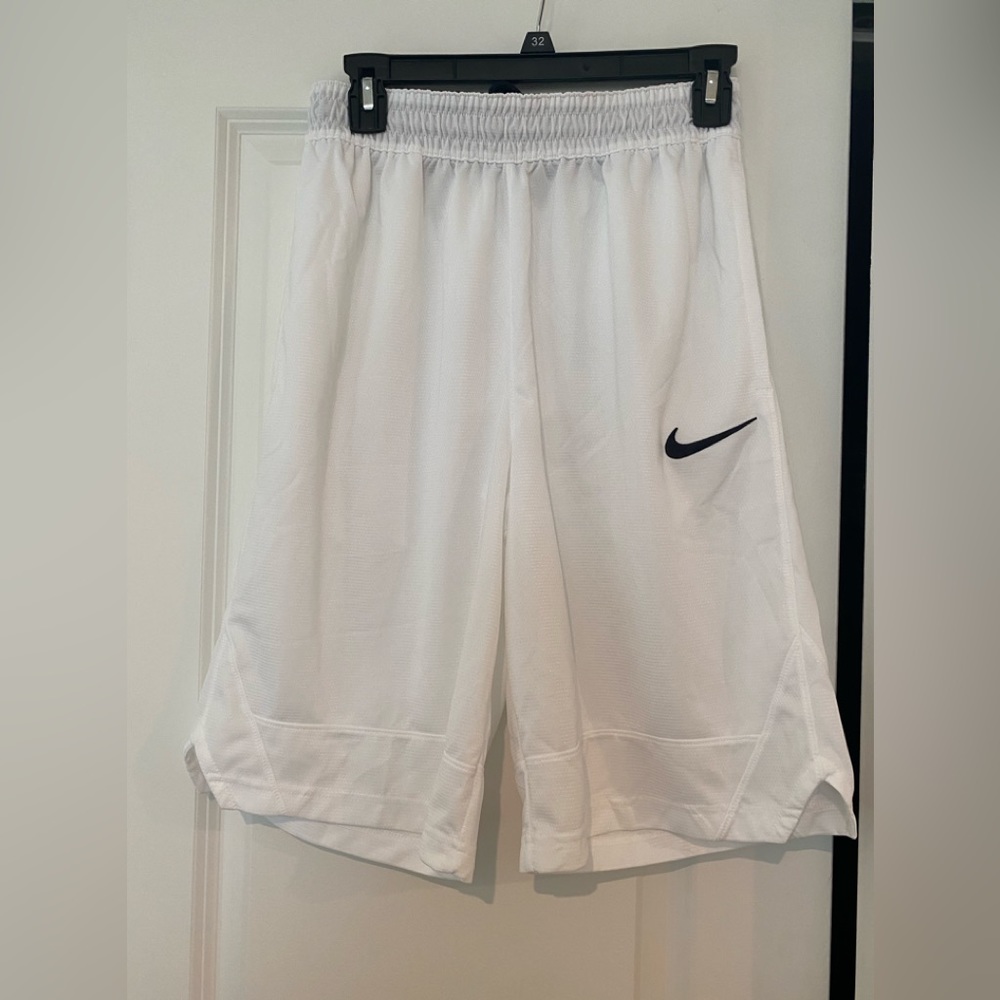 Nike White Basketball shorts